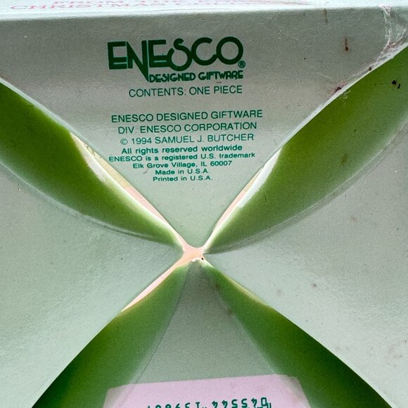 Precious Moments Glass Ornament 1994 Youre As Pretty As A Christmas Tree VTG - Picture 7 of 10